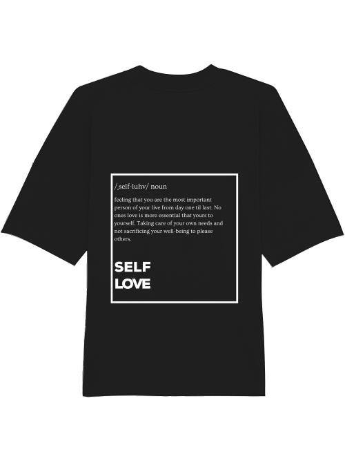 SELFLOVE - The curious Thing - Nice Oversized Shirt - Back Print.